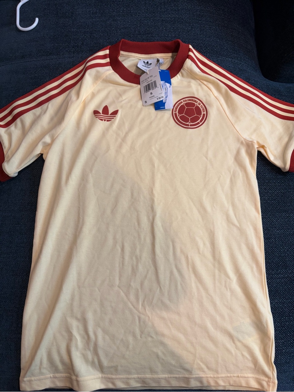 Adidas Originals Men's Adicolor OG Colombia Trefoil 3-Stripes Trefoil Tee